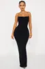 Lyla Snatched Maxi Dress - Black sold by Fashion Nova