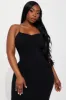 Lyla Snatched Maxi Dress - Black sold by Fashion Nova