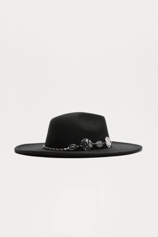 Desert Sunsets Fedora - Black sold by Fashion Nova