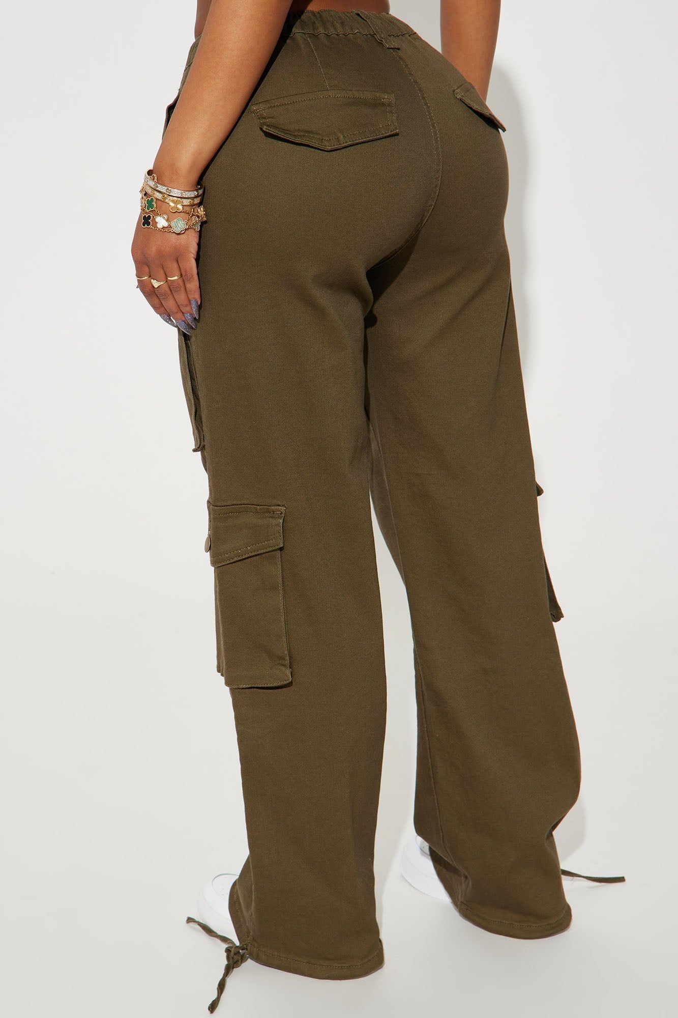 Cool And Casual Cargo Jogger - Olive sold by Fashion Nova product image thumbnail 3