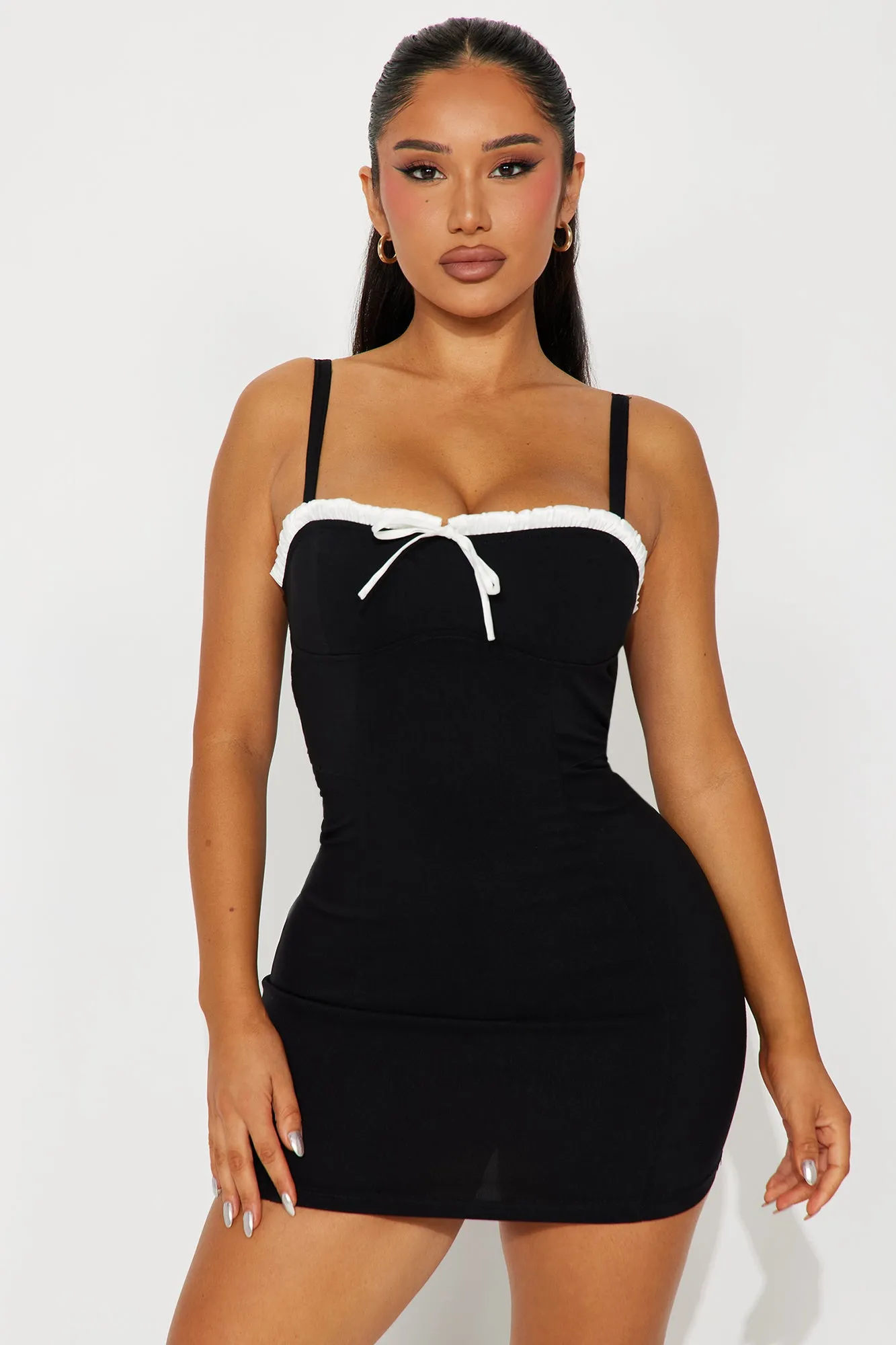 Florence Nights Micro Mini Dress - Black sold by Fashion Nova product image thumbnail 2