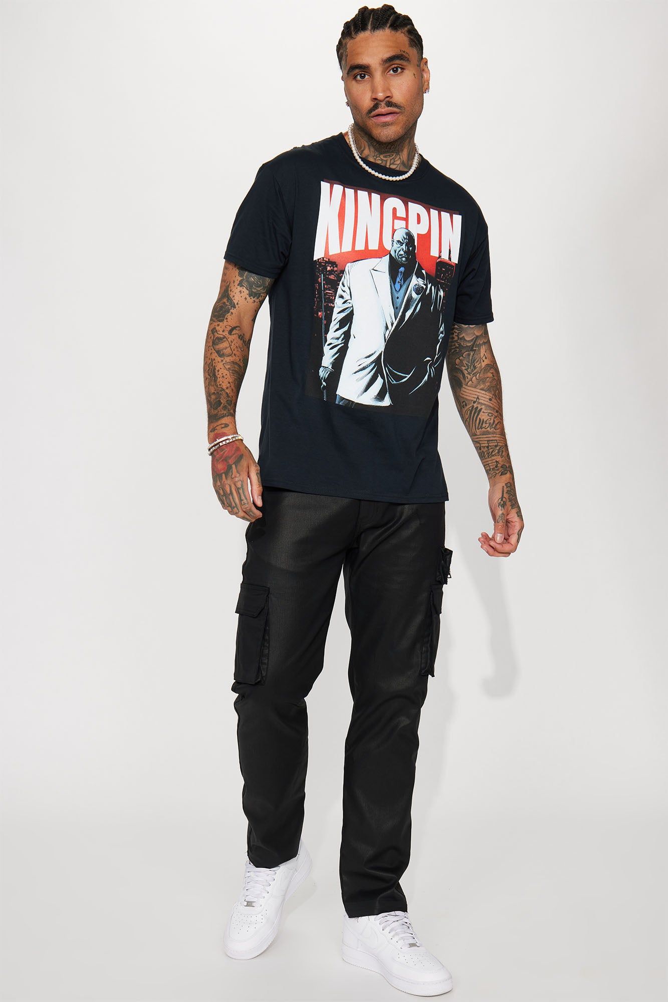 Kingpin Big Guy Short Sleeve Tee - Black sold by Fashion Nova product image thumbnail 4