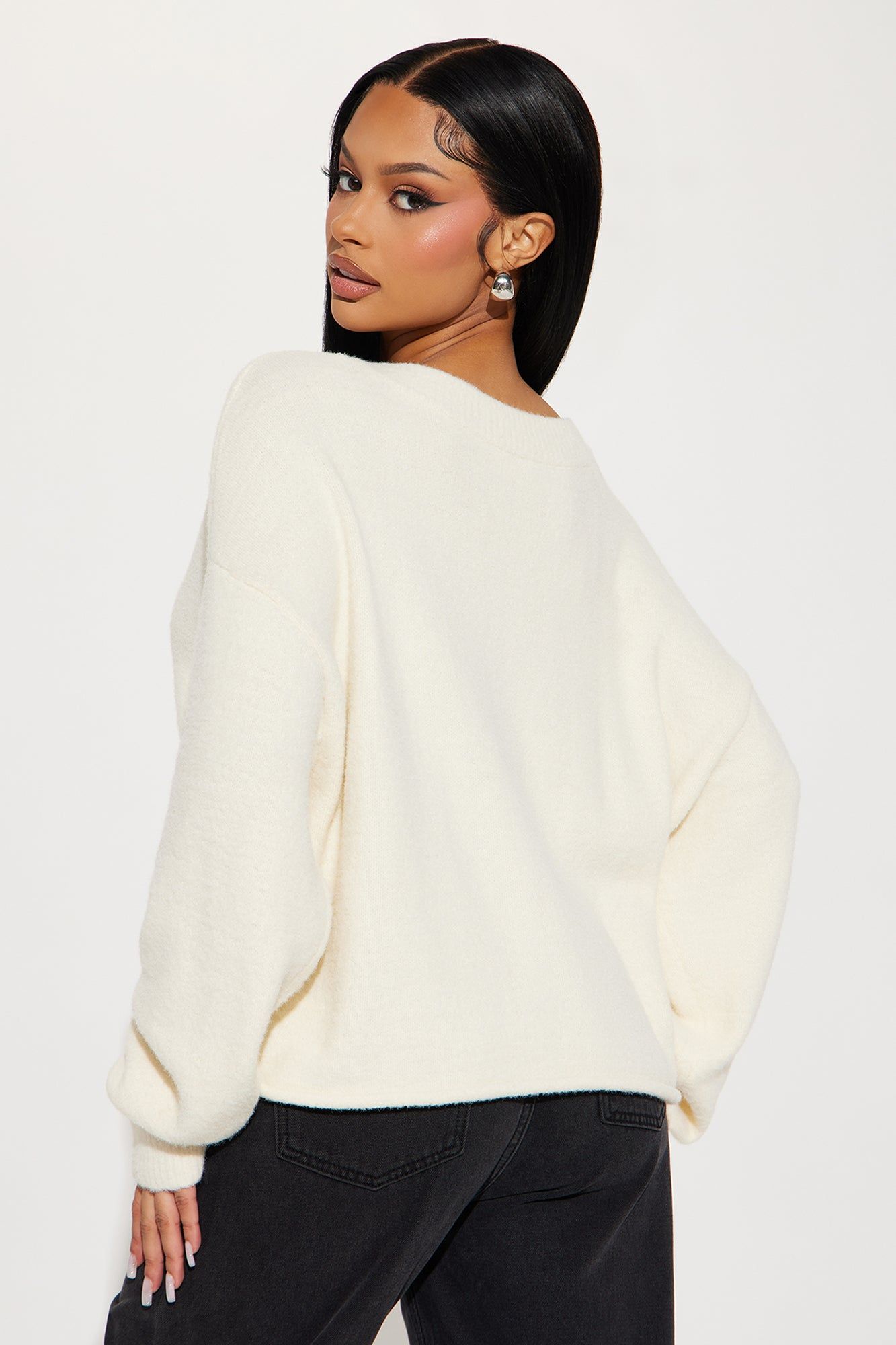 By The Fireplace Cardigan - Cream sold by Fashion Nova product image thumbnail 3
