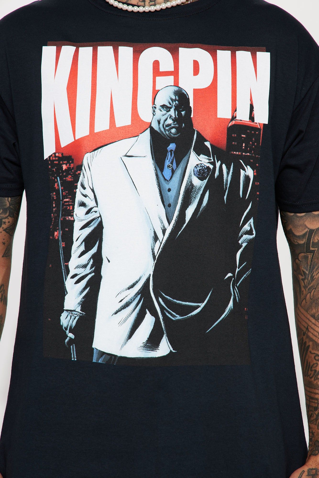Kingpin Big Guy Short Sleeve Tee - Black sold by Fashion Nova product image thumbnail 3