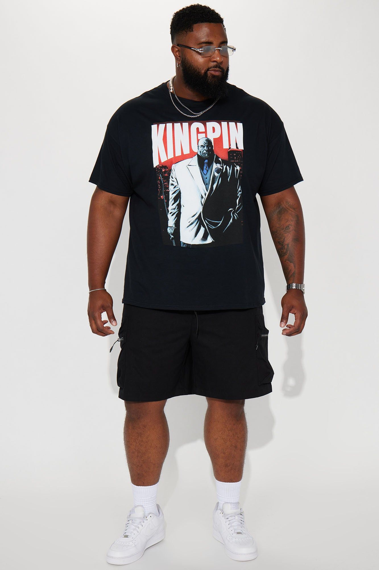 Kingpin Big Guy Short Sleeve Tee - Black sold by Fashion Nova product image thumbnail 5