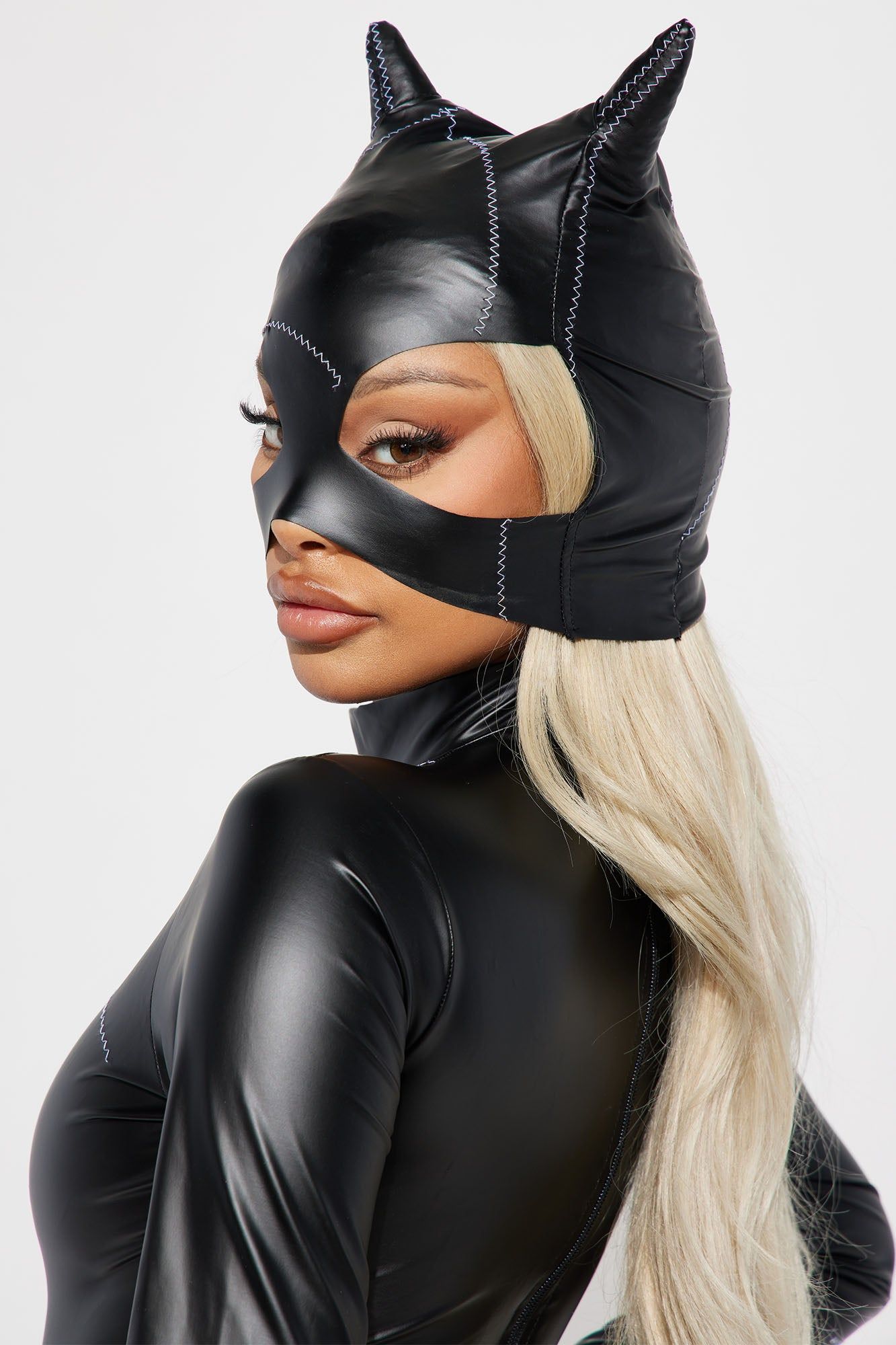 Dark Kitty Cat 2 Piece Costume Set - Black sold by Fashion Nova product image thumbnail 3