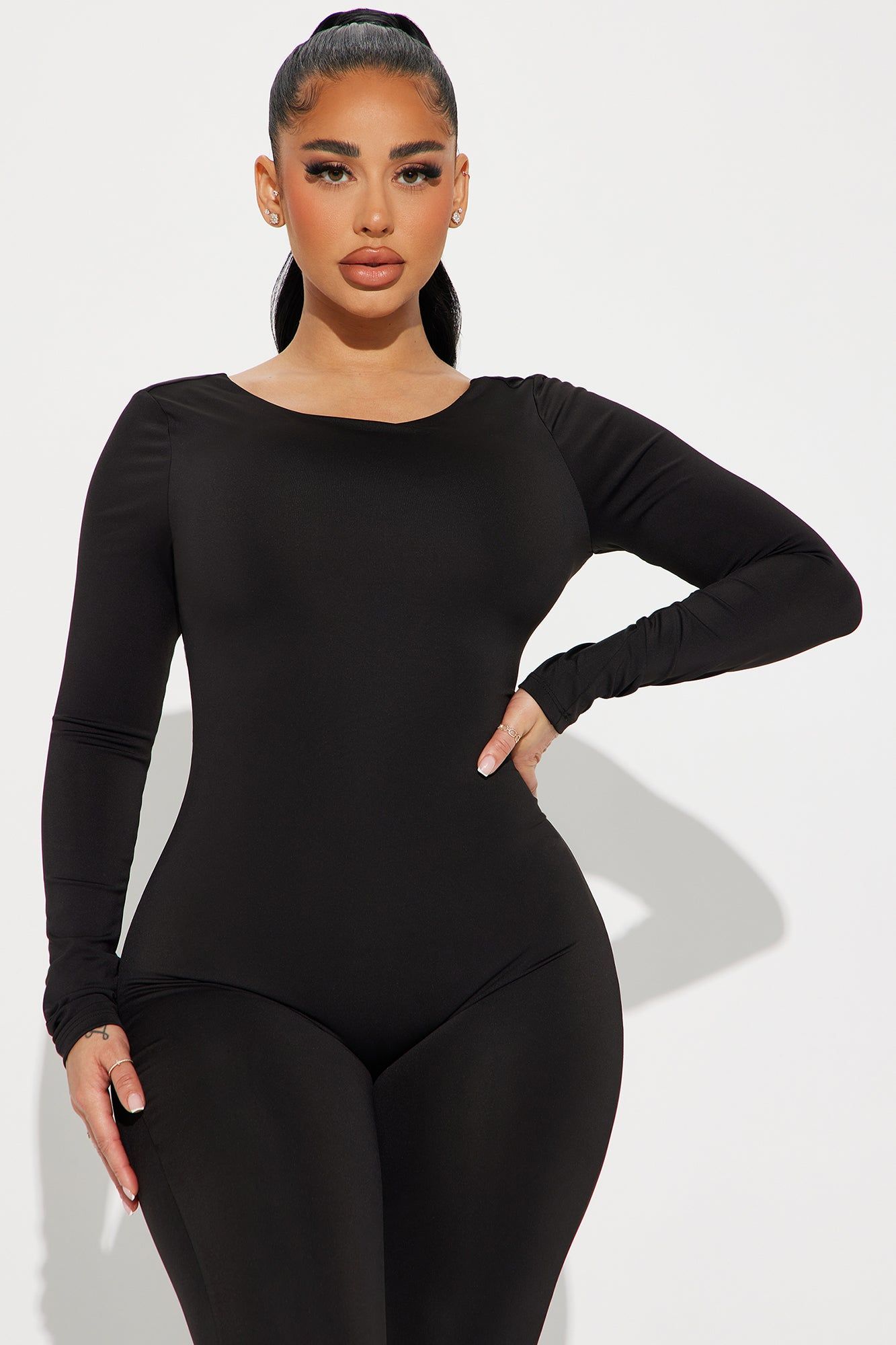 Saylah Jumpsuit - Black sold by Fashion Nova product image thumbnail 3
