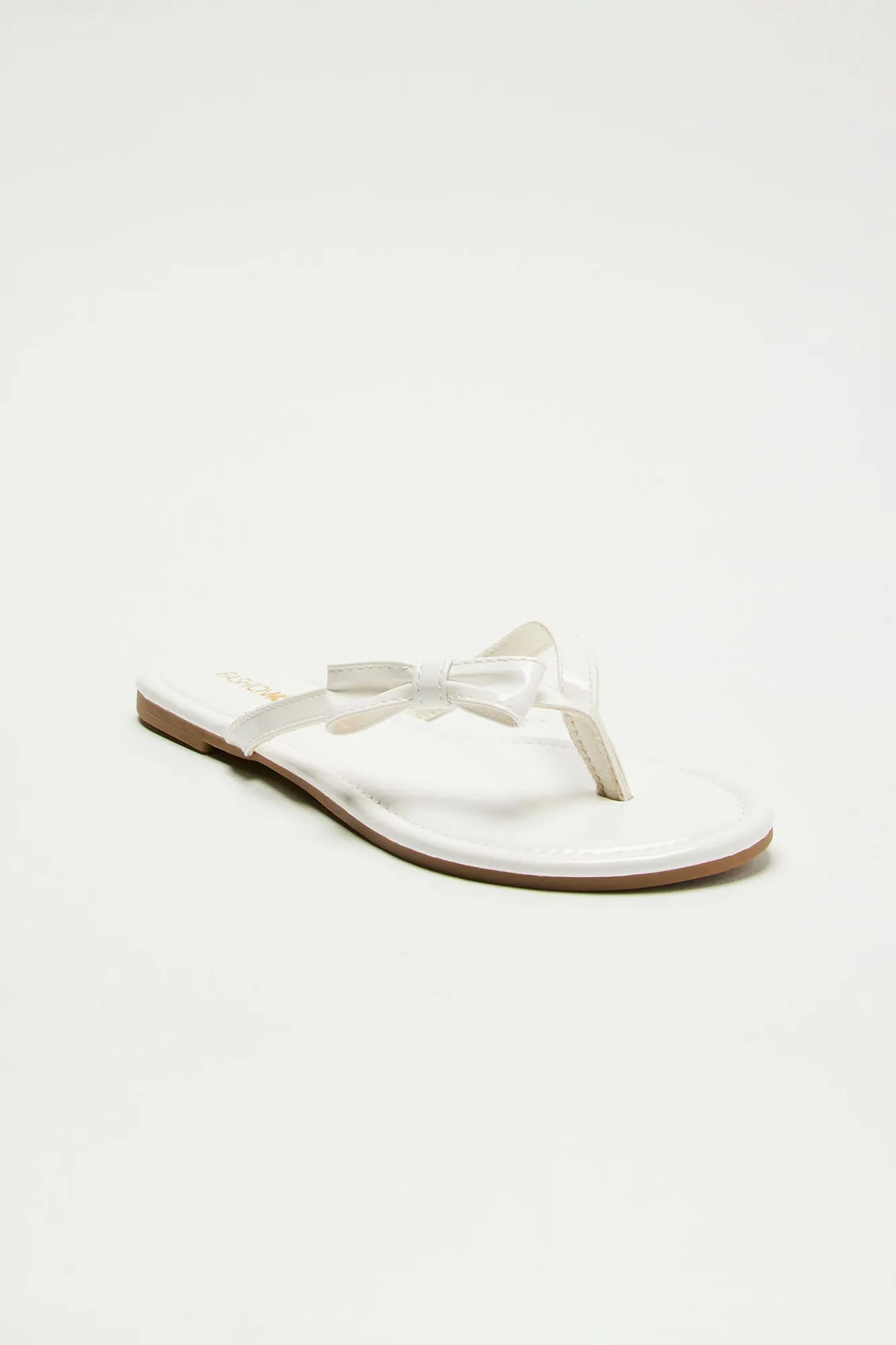 Dropping Hints Flip Flops - White sold by Fashion Nova product image thumbnail 4