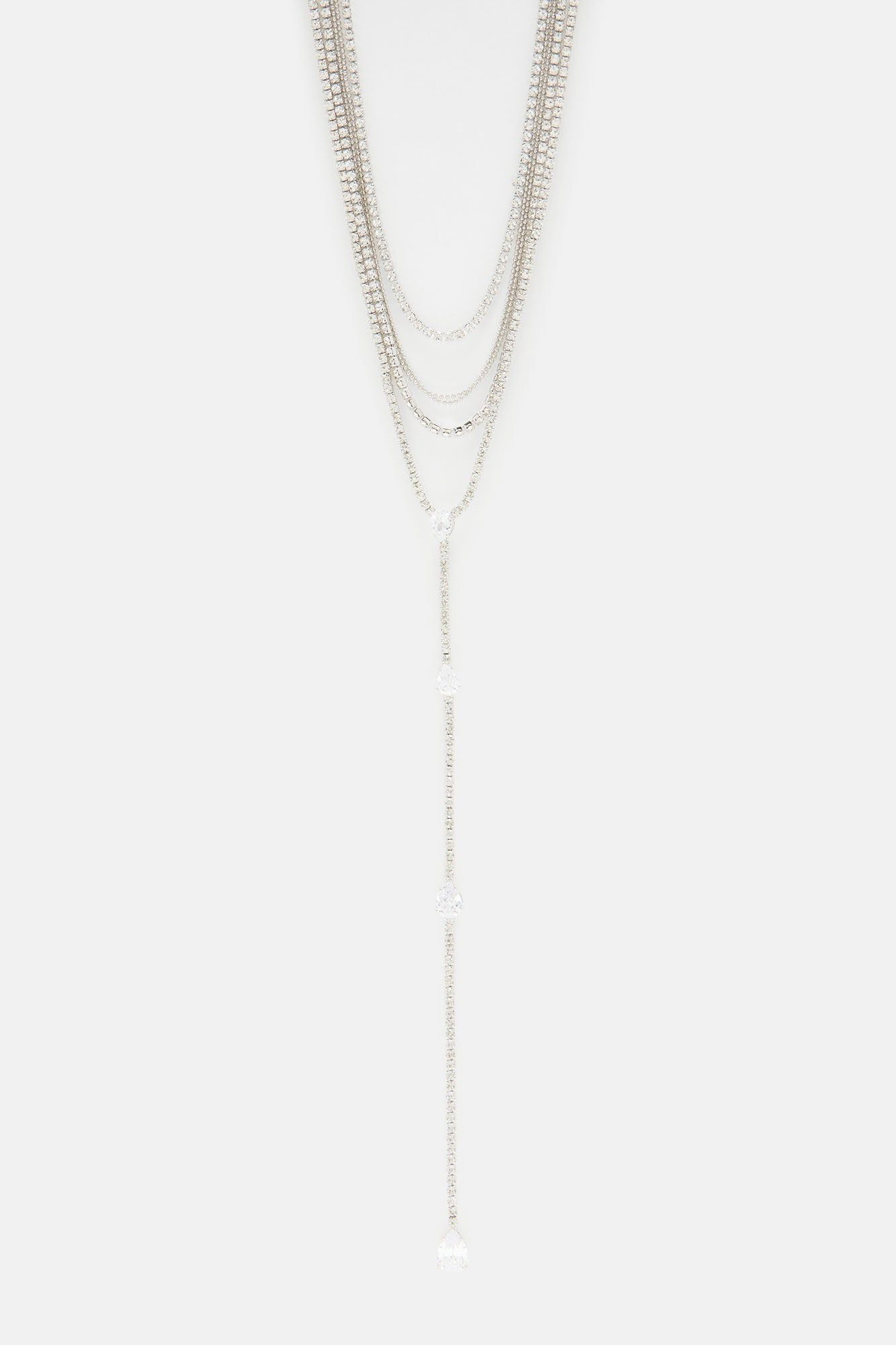 Stunning Event Necklace - Silver sold by Fashion Nova product image thumbnail 3