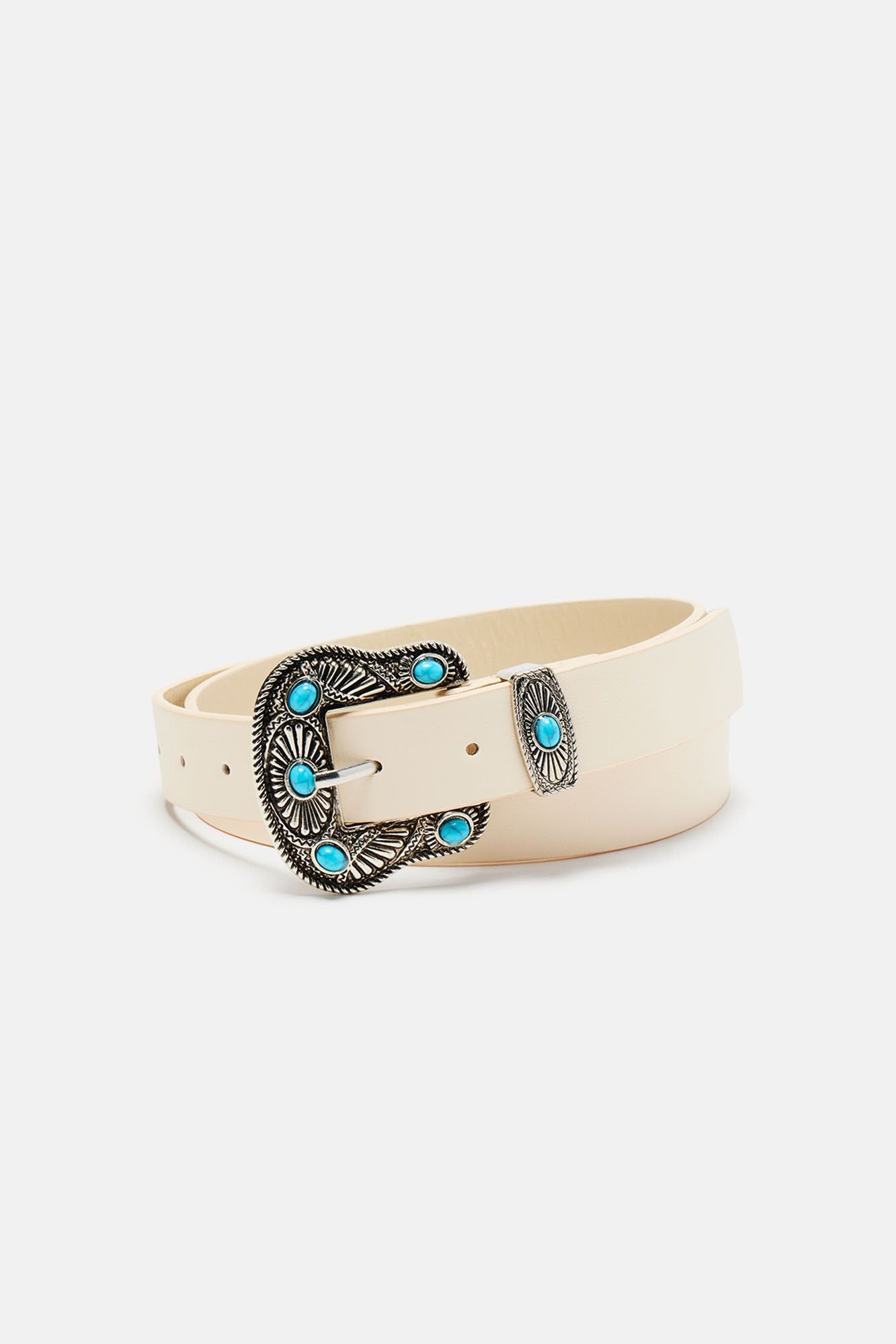 Western Ranch Life Belt - Ivory sold by Fashion Nova product image thumbnail 3