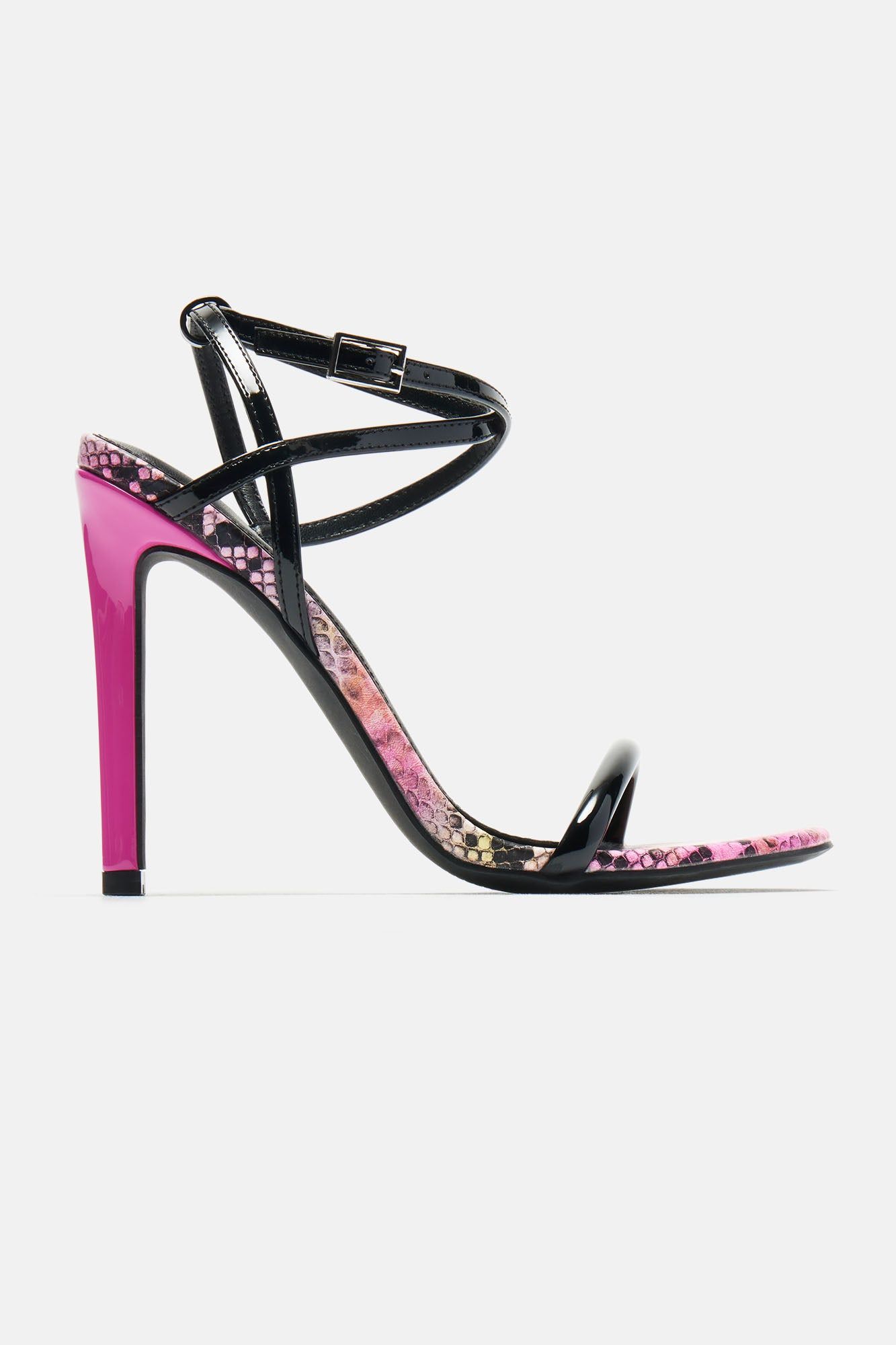 Illuminate Heeled Sandals - Fuchsia sold by Fashion Nova product image thumbnail 4