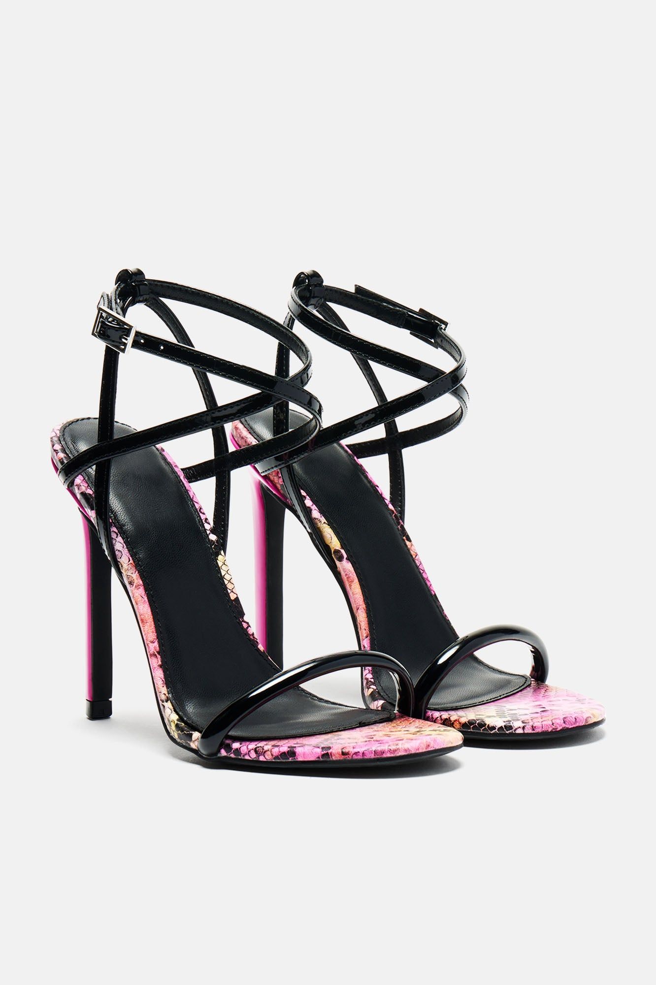 Illuminate Heeled Sandals - Fuchsia sold by Fashion Nova product image thumbnail 3