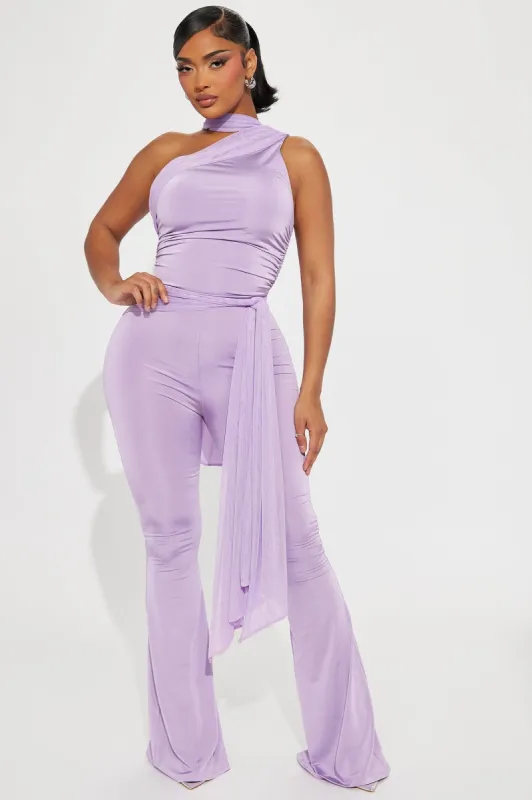 Want To Want Me Jumpsuit  - Lavender sold by Fashion Nova