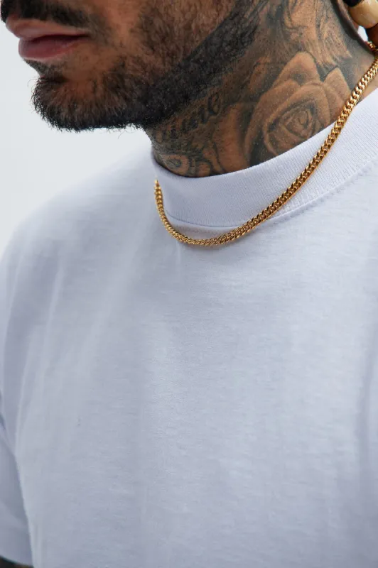 5mm Premium 18″ Cuban Chain Necklace - Gold sold by Fashion Nova