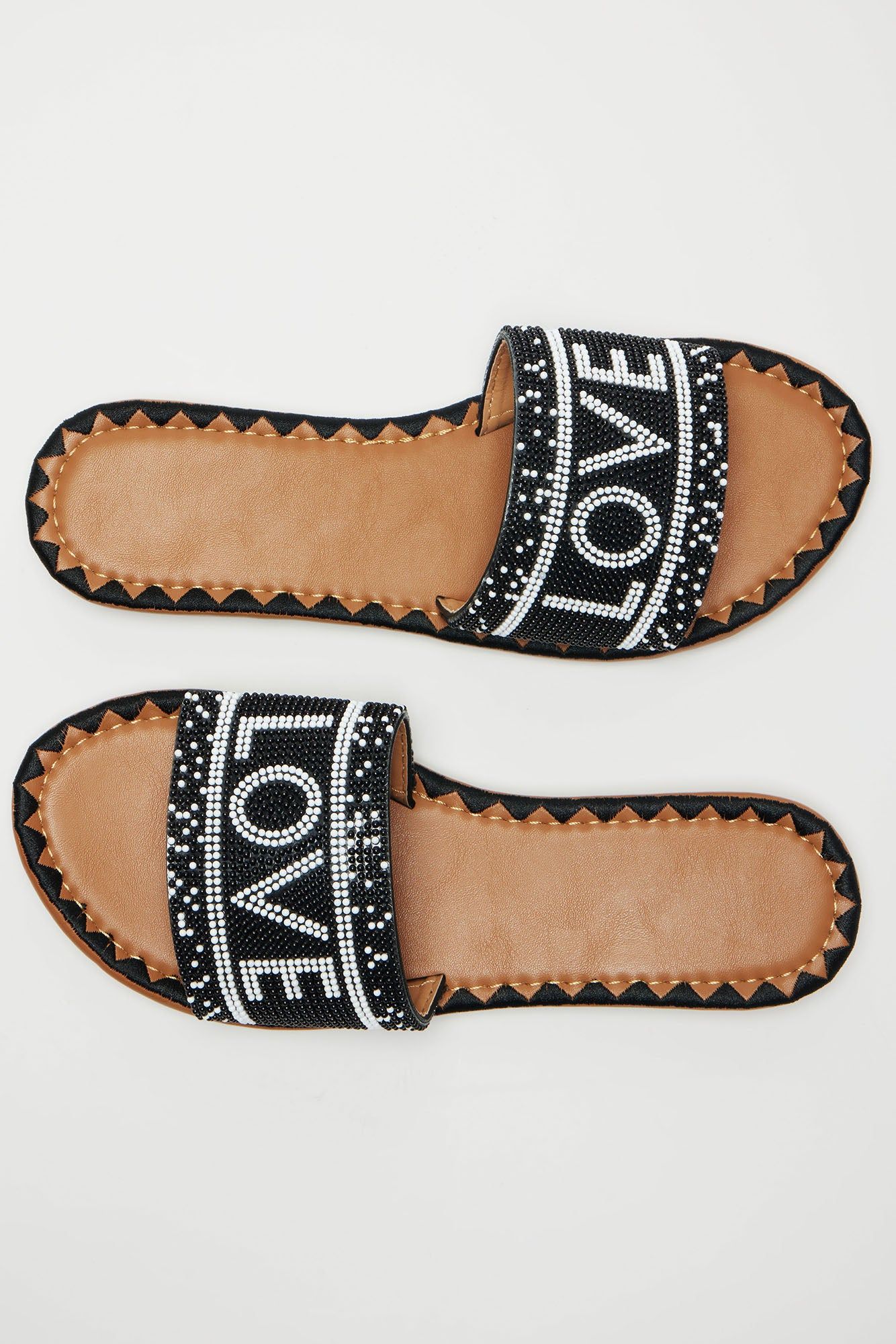 Love Like That Flat Sandals - Black sold by Fashion Nova product image thumbnail 3