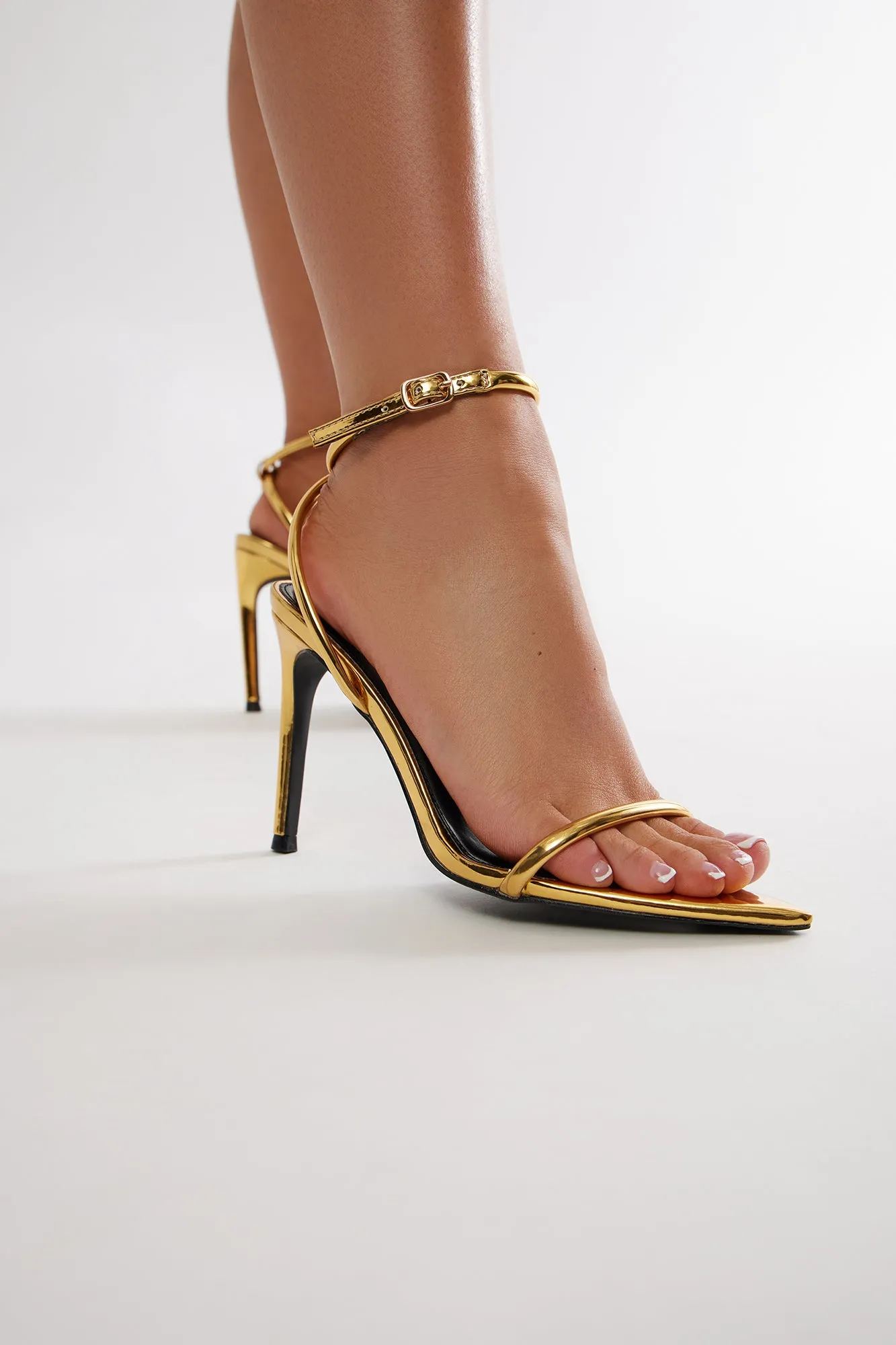 Take Me Places Heeled Sandals - Gold sold by Fashion Nova product image thumbnail 4