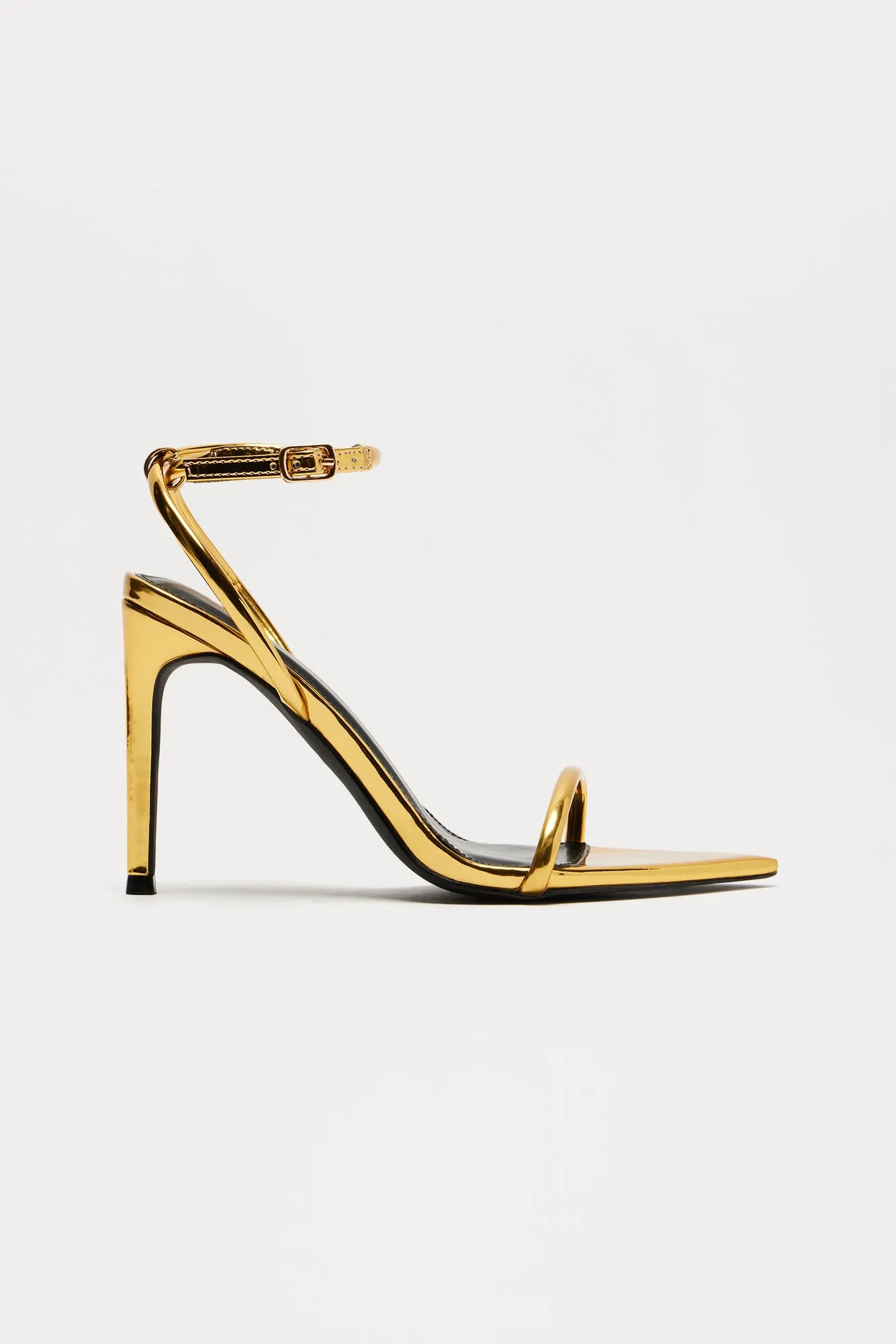 Take Me Places Heeled Sandals - Gold sold by Fashion Nova