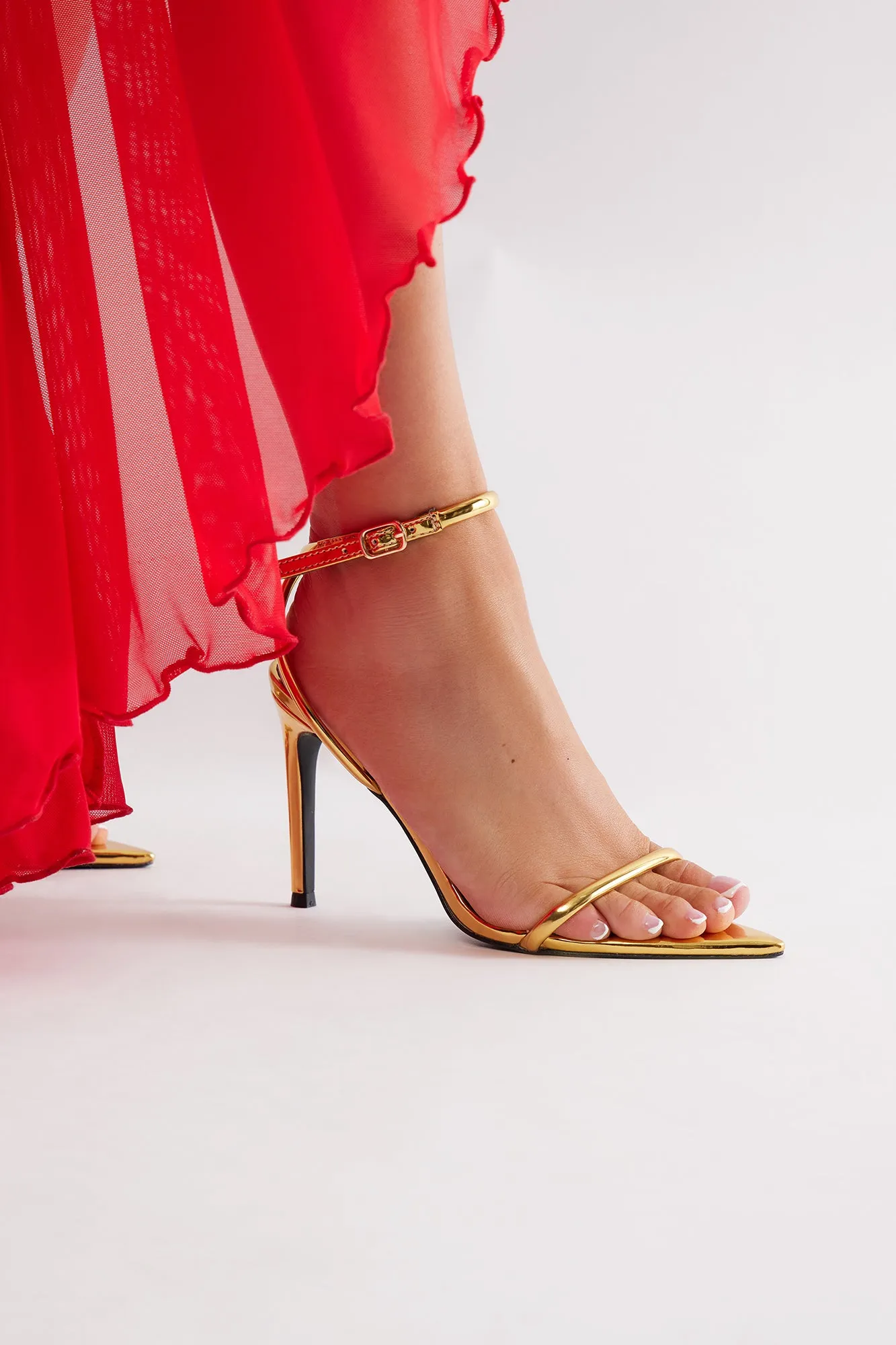 Take Me Places Heeled Sandals - Gold sold by Fashion Nova product image thumbnail 2