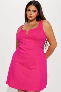 Adelle Mini Dress - Pink sold by Fashion Nova