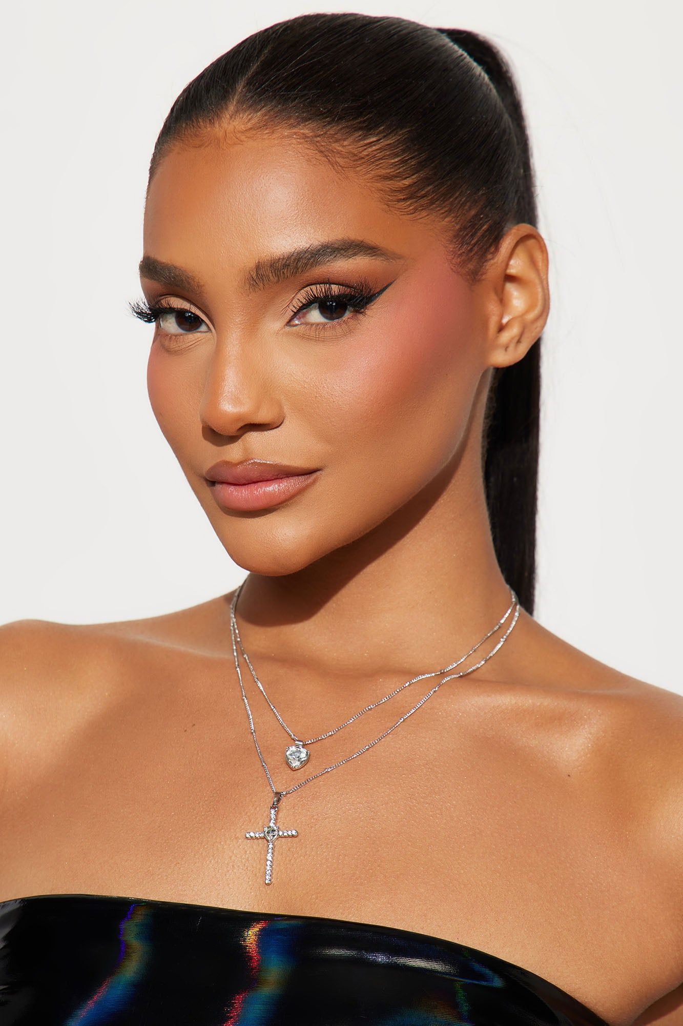 For You Necklace Holiday Box - Silver sold by Fashion Nova product image thumbnail 3