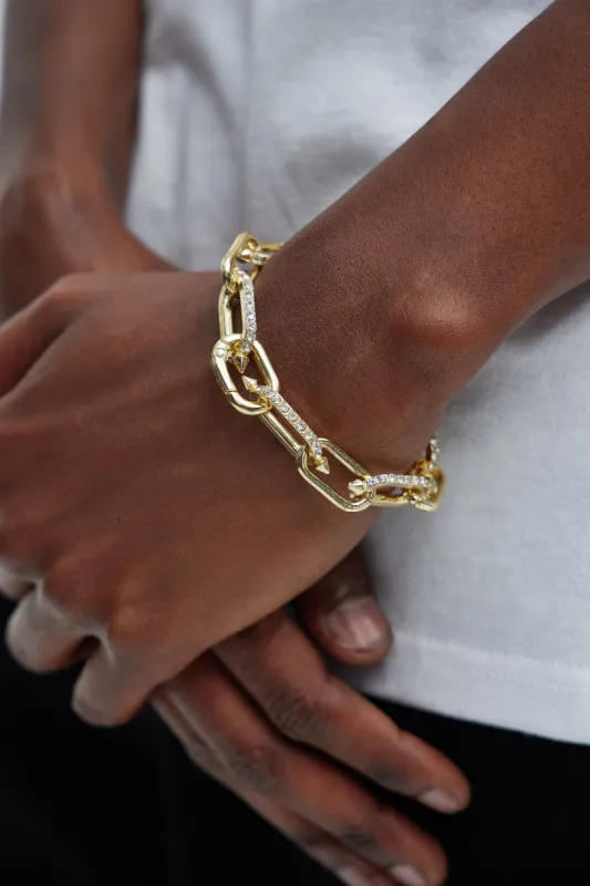 Mariners Chain Bracelet - Gold sold by Fashion Nova