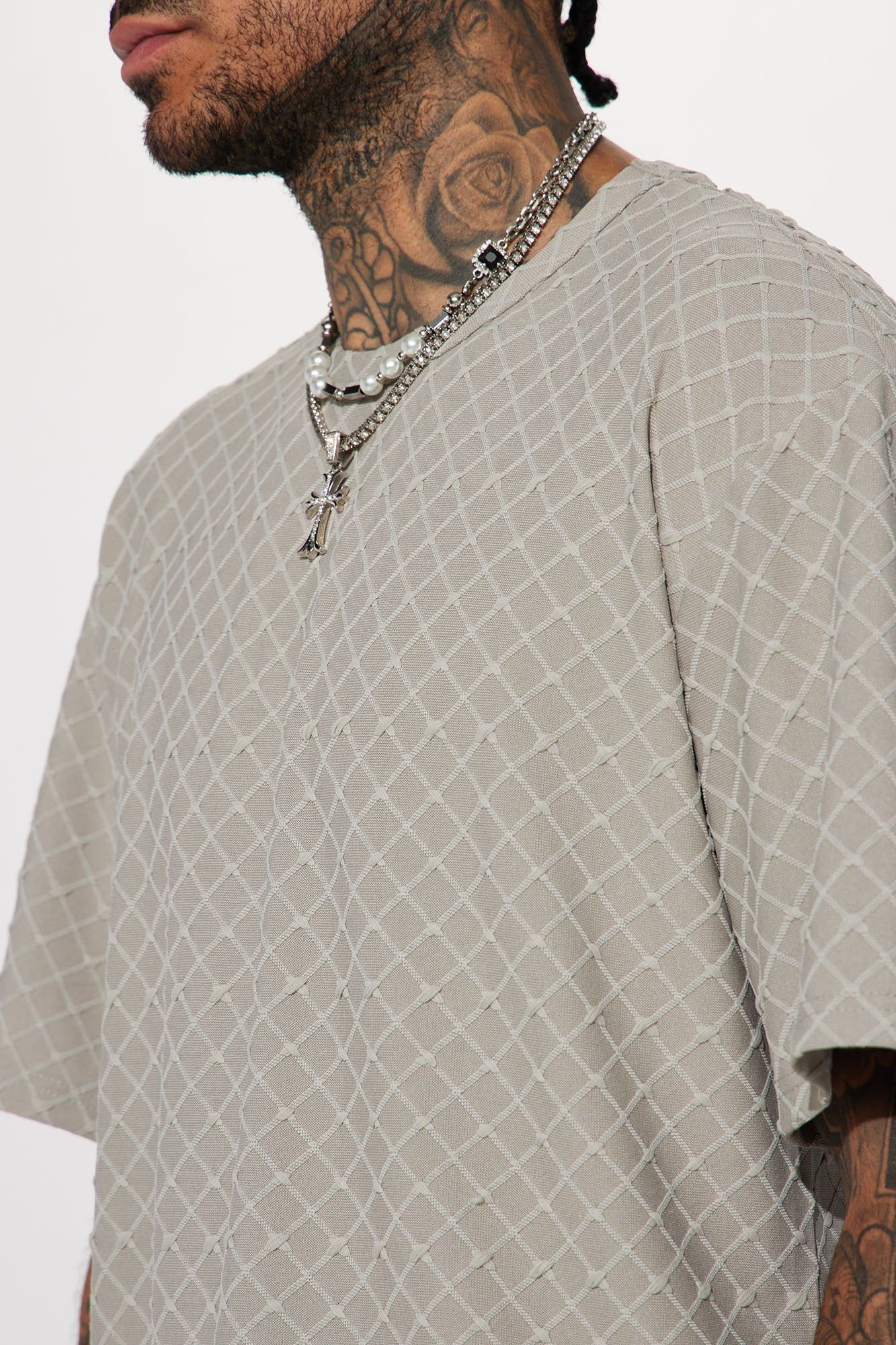 Come and Go Short Sleeve Crew Tee - Grey sold by Fashion Nova product image thumbnail 3