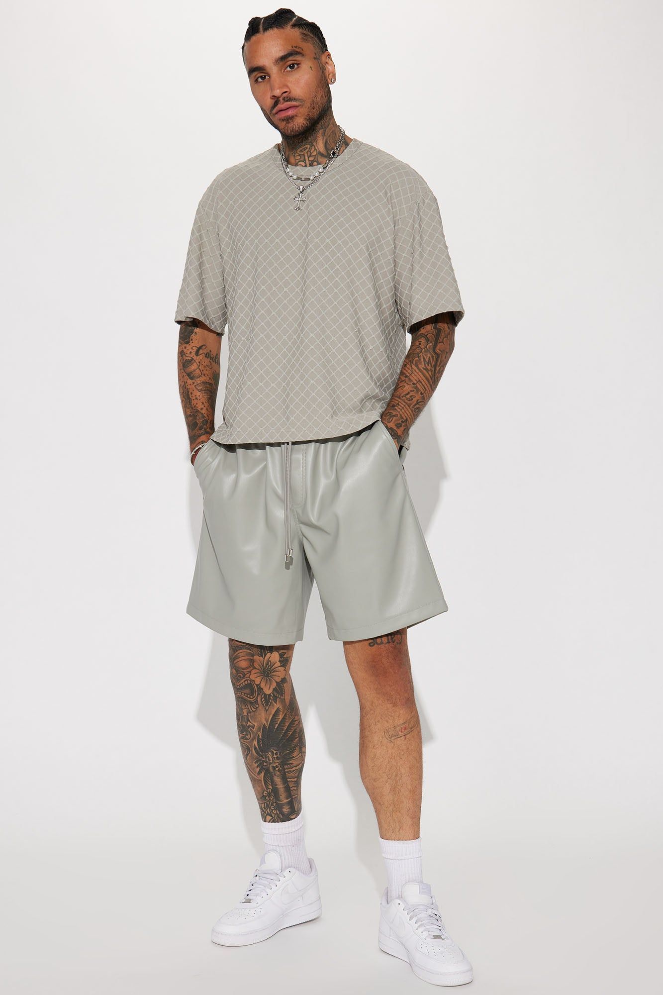 Come and Go Short Sleeve Crew Tee - Grey sold by Fashion Nova product image thumbnail 2