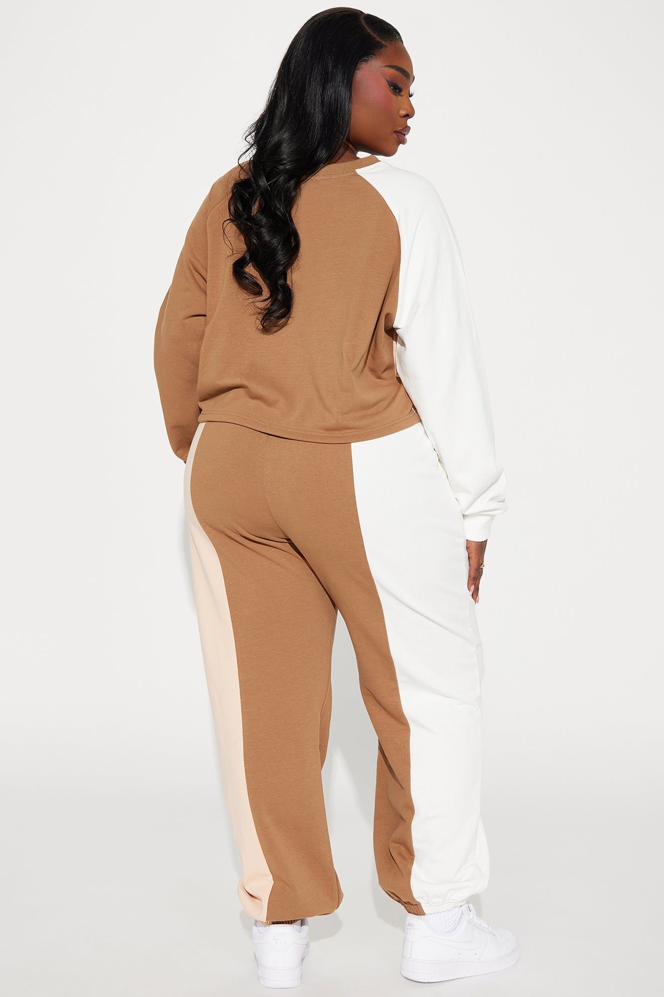 Leaving You Behind Jogger Set - Taupe/combo sold by Fashion Nova product image thumbnail 6