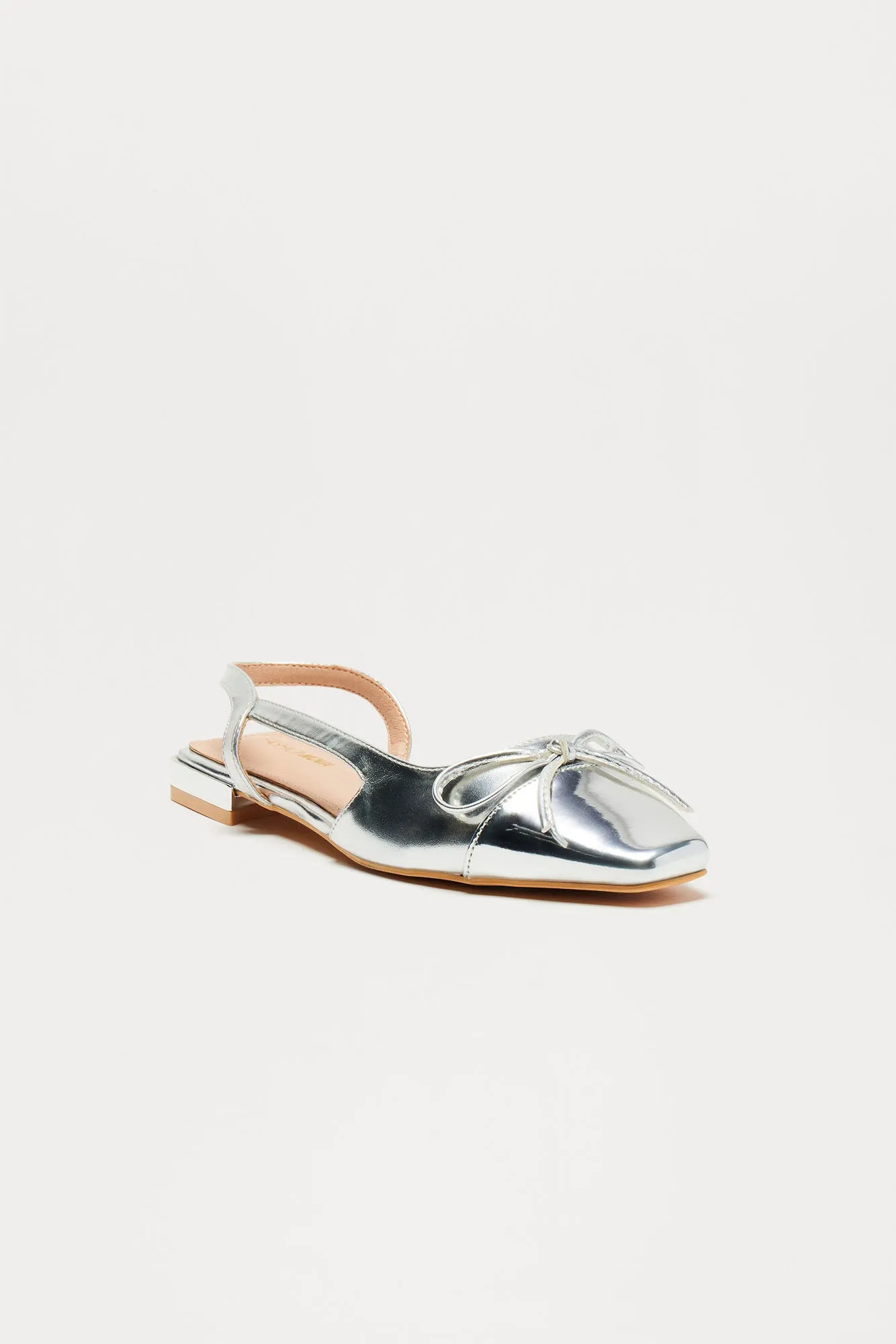 Sweet Melody Ballet Flats - Silver sold by Fashion Nova product image thumbnail 2