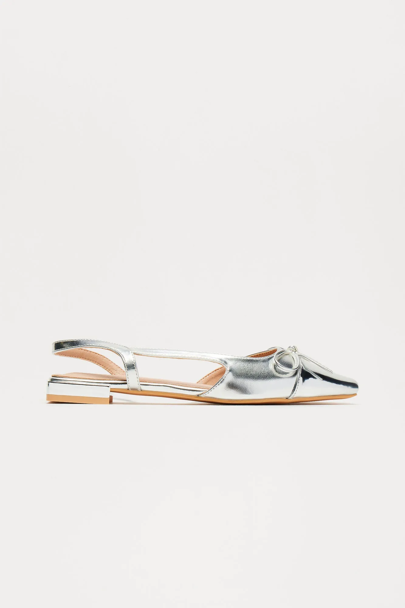 Sweet Melody Ballet Flats - Silver sold by Fashion Nova product image thumbnail 4
