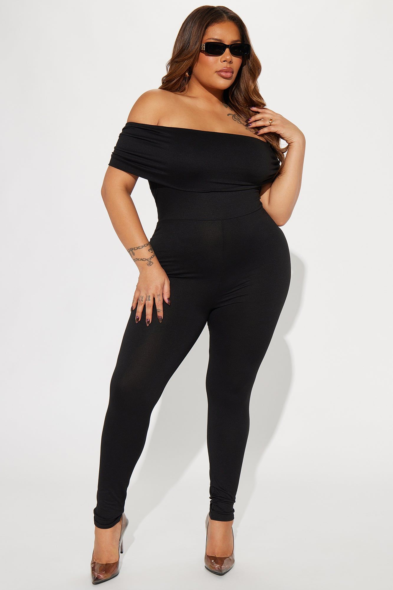 Let's Stay Up Jumpsuit - Black sold by Fashion Nova product image thumbnail 4