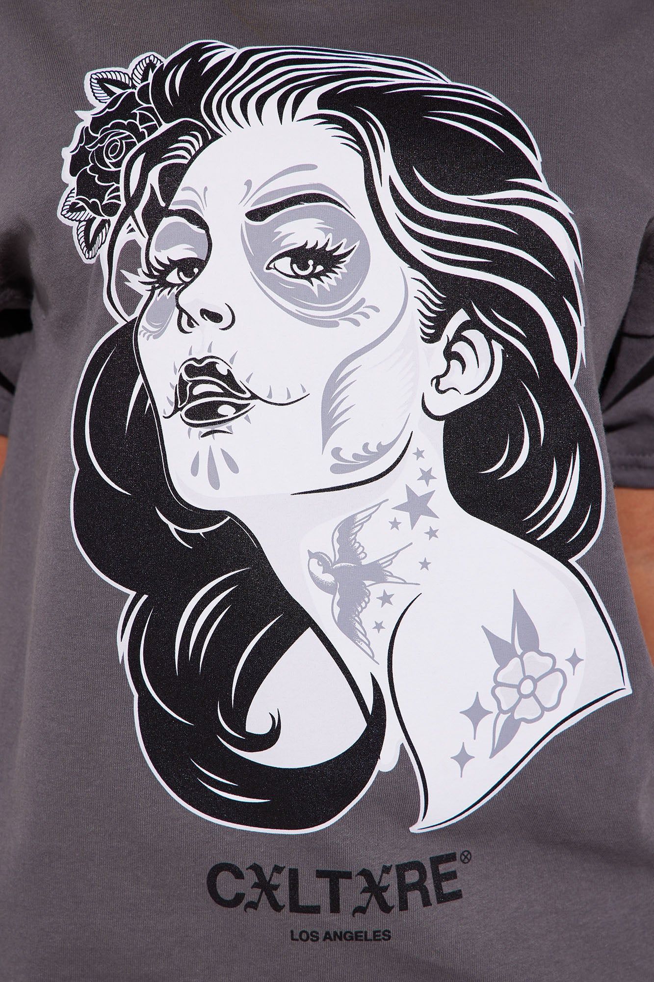 Heritage Graphic Tee - Grey sold by Fashion Nova product image thumbnail 3