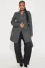 Jasmine Wool Coat - Heather Grey sold by Fashion Nova