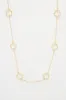 Luckiest Floral Charm Necklace - Gold sold by Fashion Nova