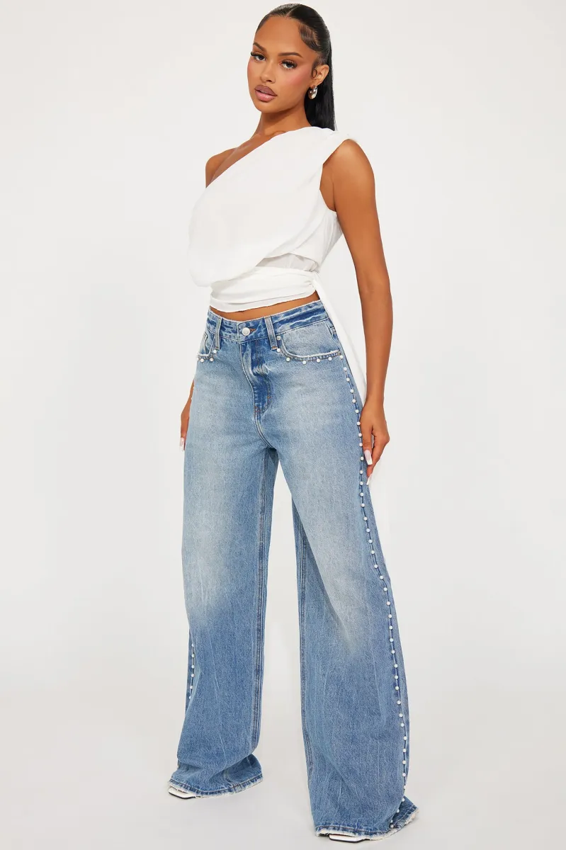 【PORTERNA】Hoshi leopard washed wide jeans Leopard Print Jeans High Waisted Wide Leg Jeans for