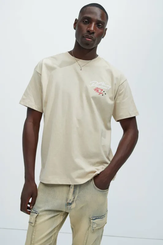 Always Dreamin Short Sleeve Tee - Sand sold by Fashion Nova