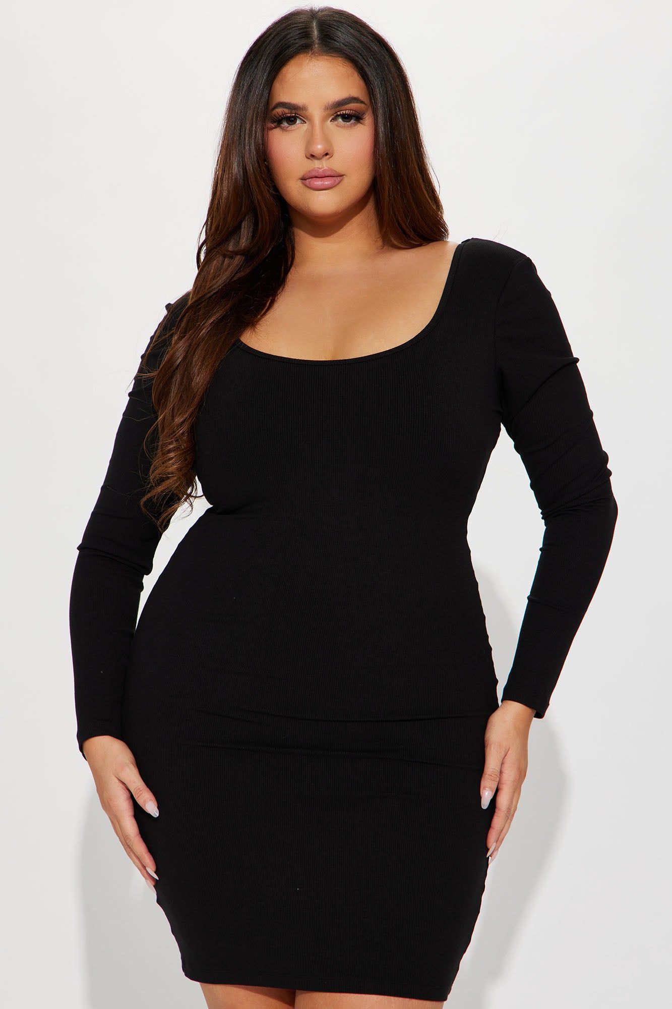 Ariana Shapewear Midi Dress - Black sold by Fashion Nova product image thumbnail 4