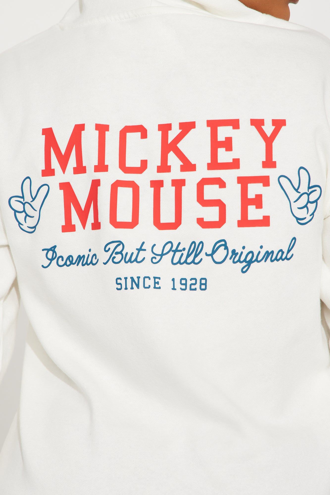 Original Mickey Mouse Hoodie - Off White sold by Fashion Nova product image thumbnail 5