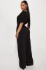 Private Dinner Jumpsuit - Black sold by Fashion Nova