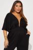 Private Dinner Jumpsuit - Black sold by Fashion Nova