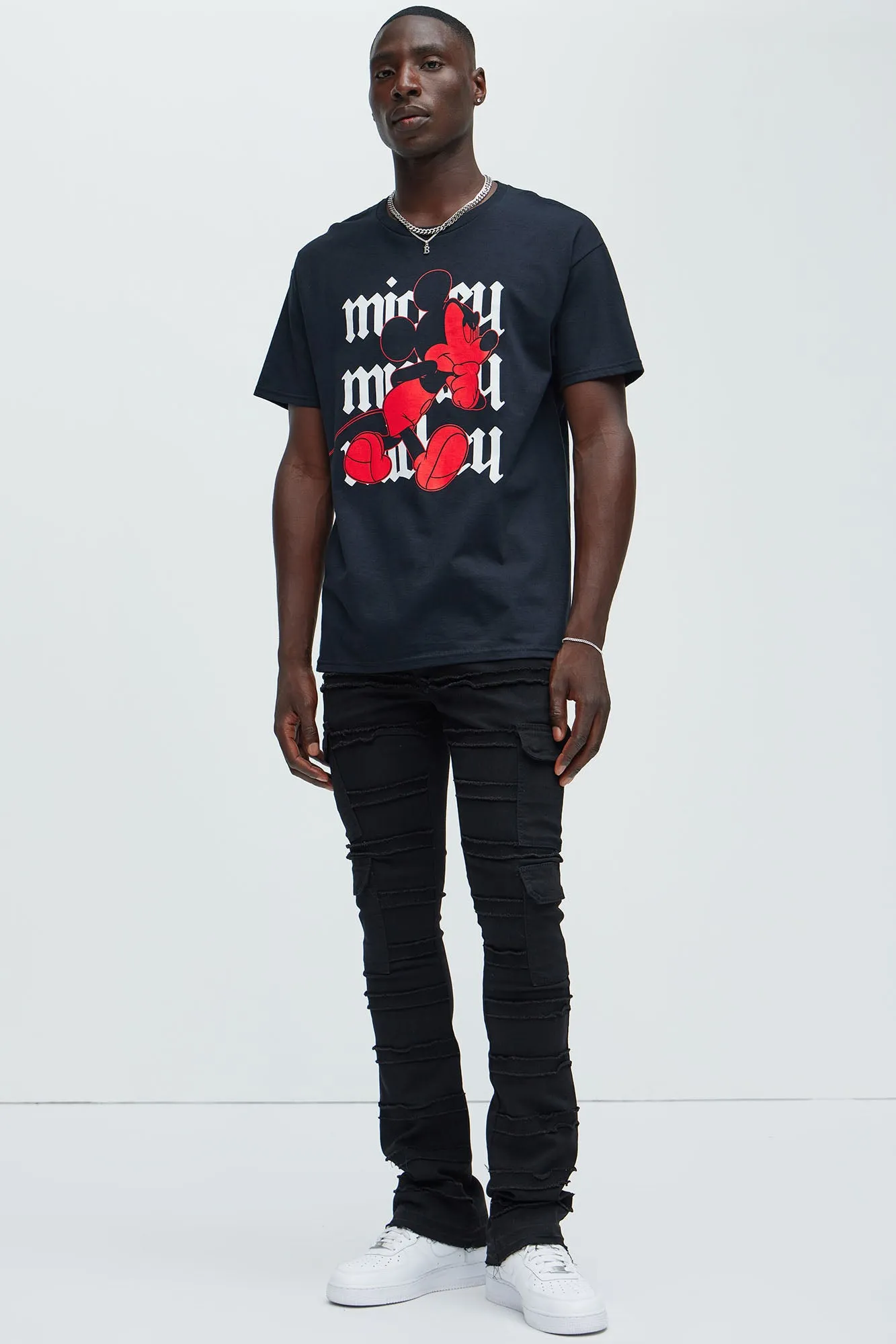 Disney Mickey Mouse Scheming Short Sleeve Tee - Black sold by Fashion Nova product image thumbnail 2