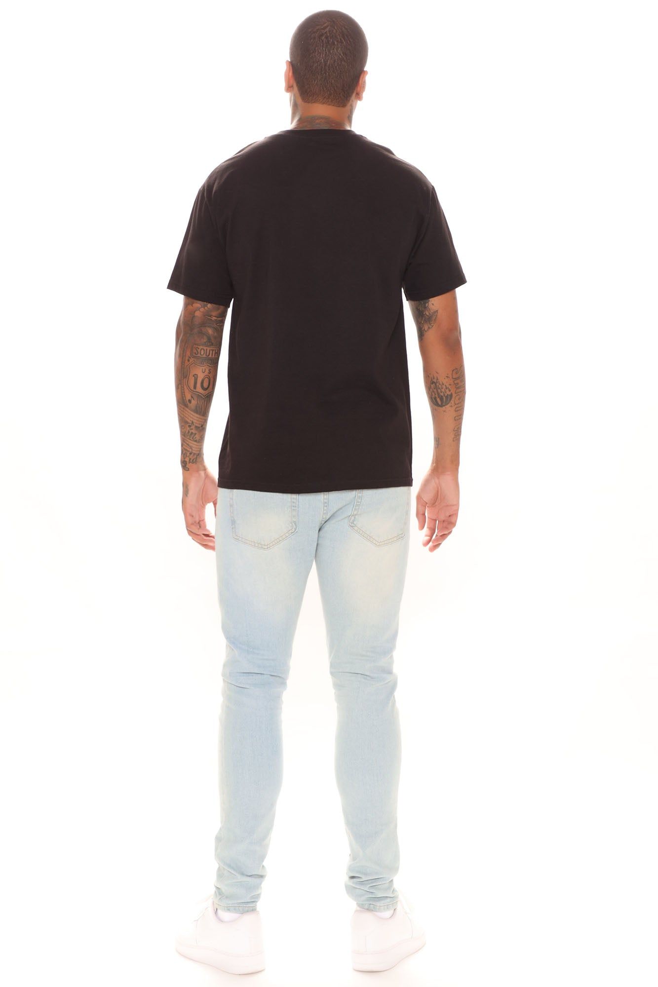 Everything Short Sleeve Tee - Black sold by Fashion Nova product image thumbnail 5