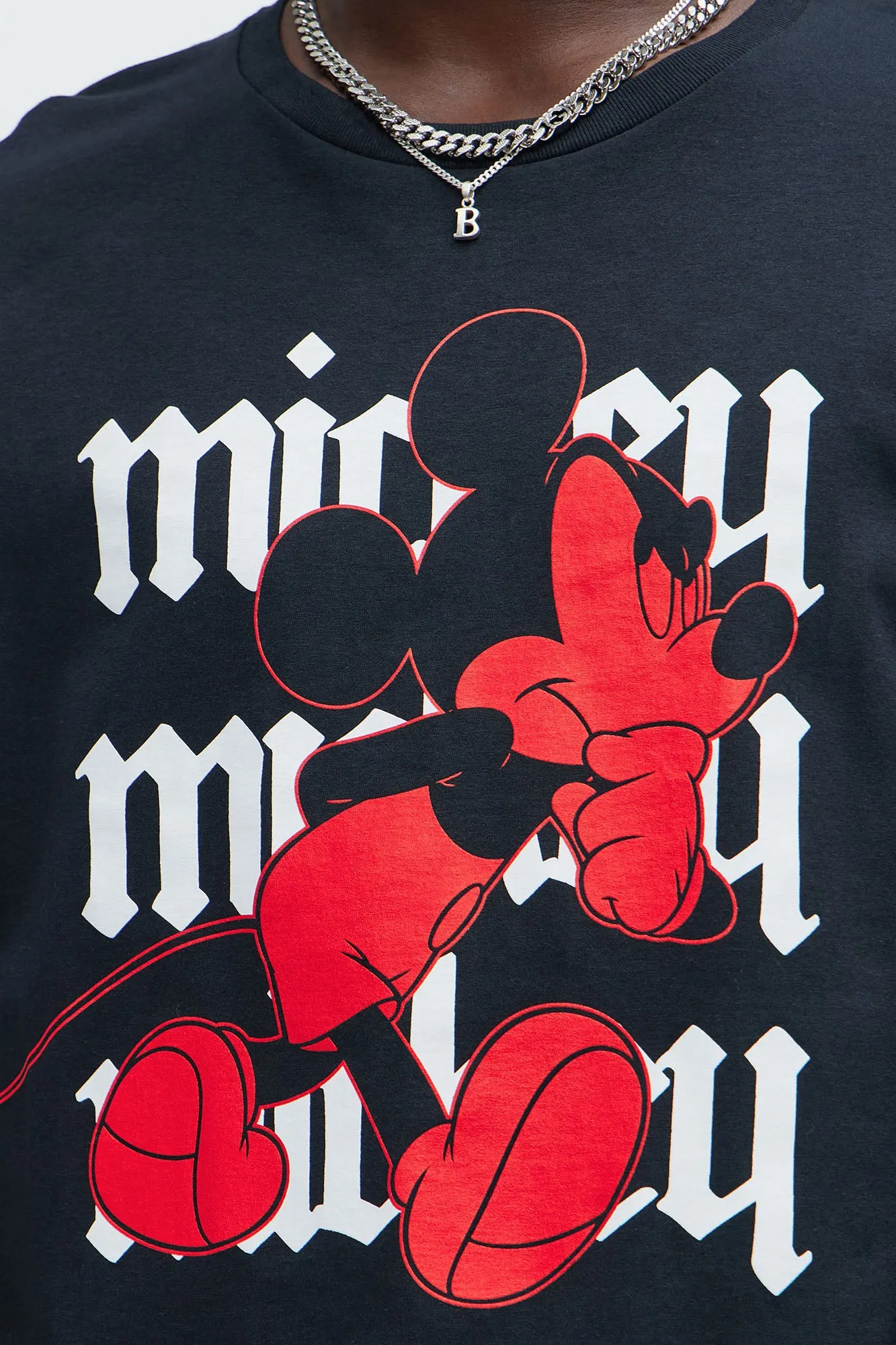 Disney Mickey Mouse Scheming Short Sleeve Tee - Black sold by Fashion Nova product image thumbnail 3