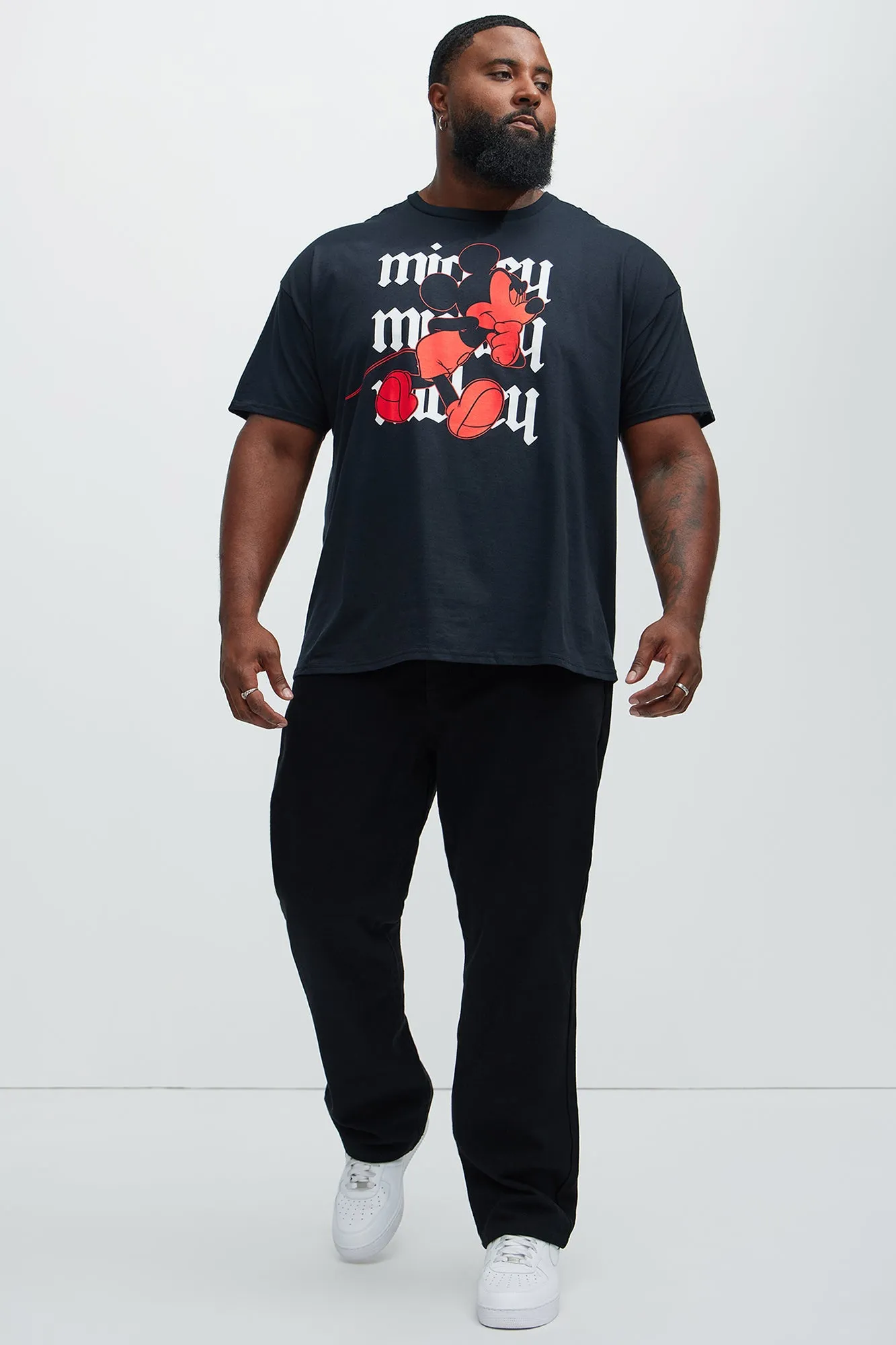 Disney Mickey Mouse Scheming Short Sleeve Tee - Black sold by Fashion Nova product image thumbnail 5