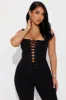 Carina Snatched Pant Set - Black sold by Fashion Nova