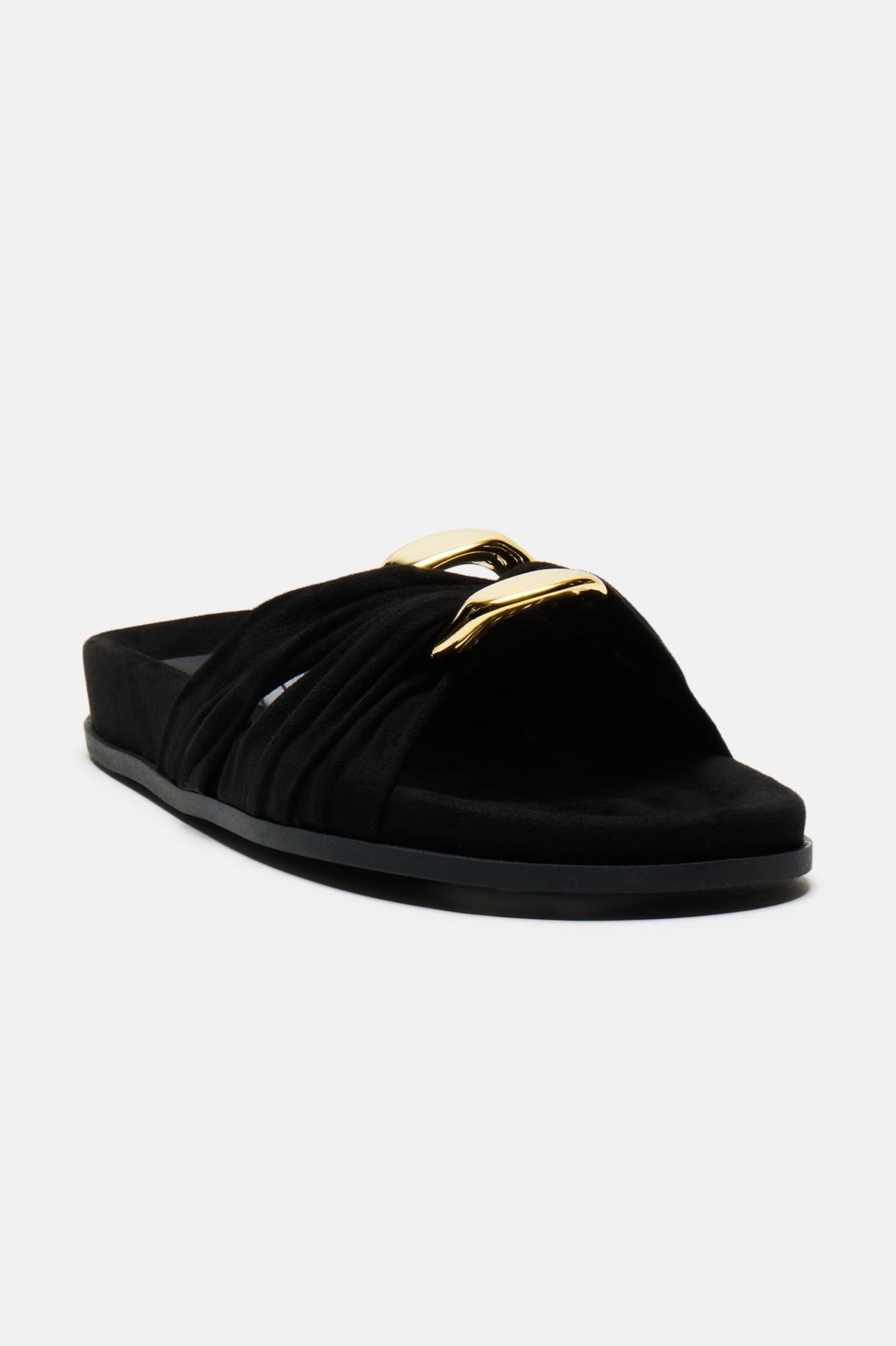 Forever My Favorite Flat Sandals - Black sold by Fashion Nova product image thumbnail 2