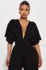 Private Dinner Jumpsuit - Black sold by Fashion Nova