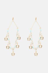 Flower Vines Earrings - Gold/combo sold by Fashion Nova