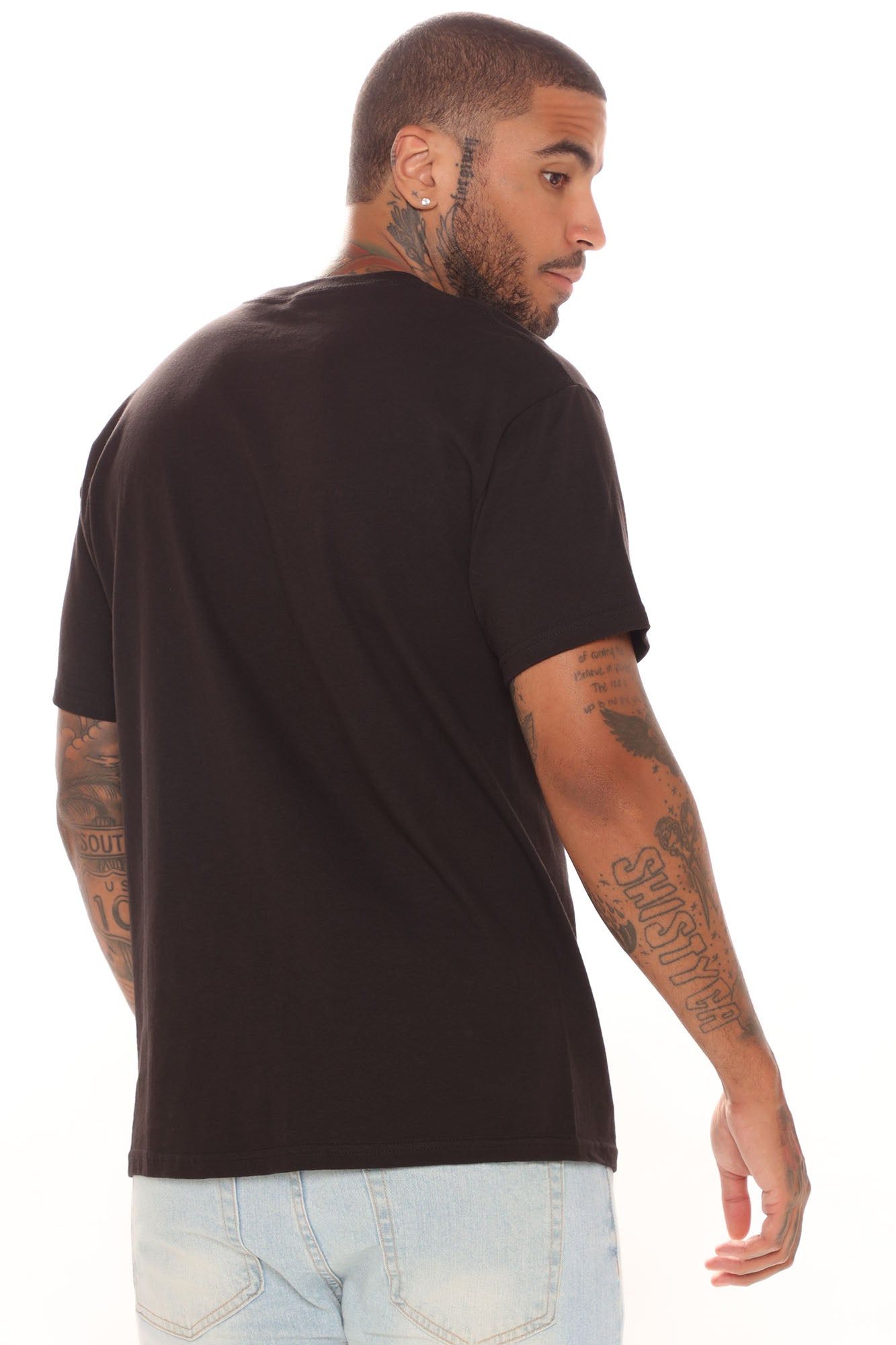 Everything Short Sleeve Tee - Black sold by Fashion Nova product image thumbnail 4