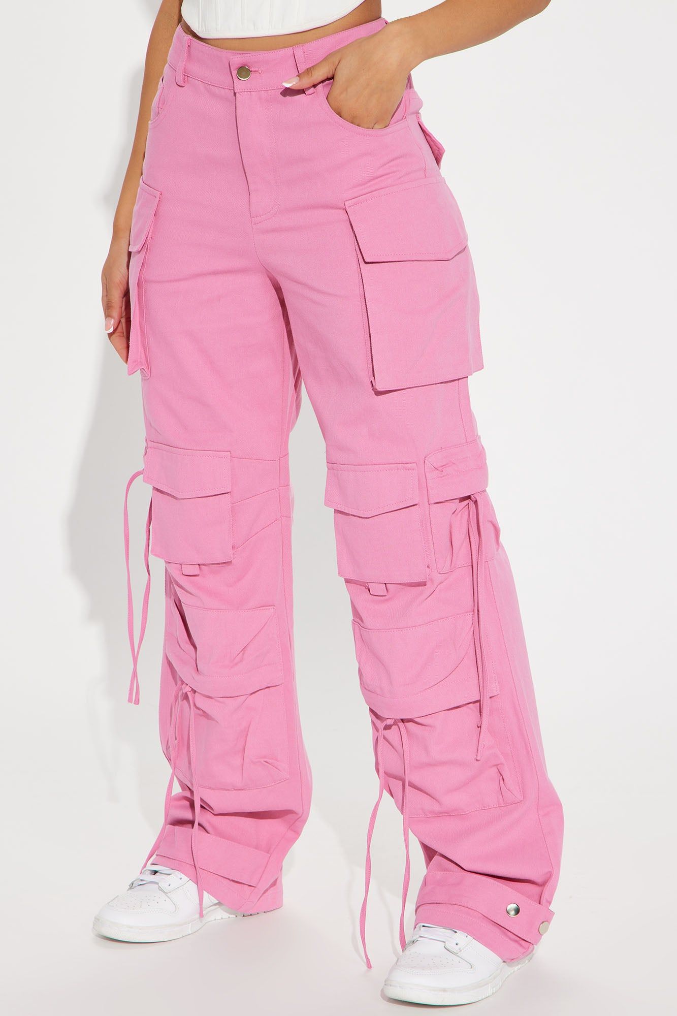 On My Hot Girl Walk Cargo Pant - Pink sold by Fashion Nova product image thumbnail 2